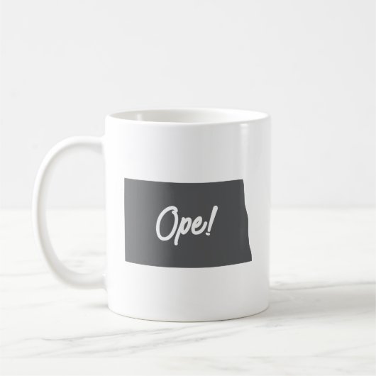 North Dakota Ope Koffiemok (Links)