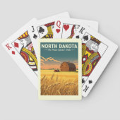 North Dakota Pokerkaarten (Achterkant)