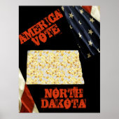 NORTH DAKOTA POSTER (Voorkant)