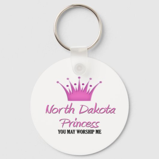North Dakota Princess Sleutelhanger (Voorkant)