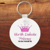 North Dakota Princess Sleutelhanger (Voorkant)