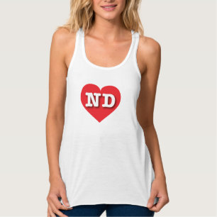North Dakota Red Heart - Ik hou van ND Tanktop