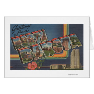 North Dakota (Staatskapitaal/Bloem)