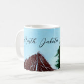 North Dakota State Bergafvoer Koffiemok (Voorkant links)