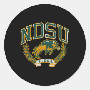 North Dakota State Bizon Victory Ronde Sticker