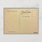 North Dakota State Capital Building 1908 Briefkaart (Achterkant)