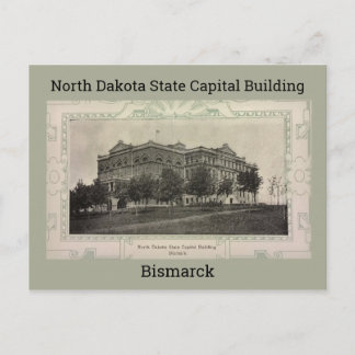 North Dakota State Capital Building 1908 Briefkaart
