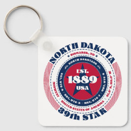 North Dakota State Sleutelhanger
