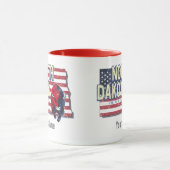 North Dakota State United States Retro Map  Mok (Midden)