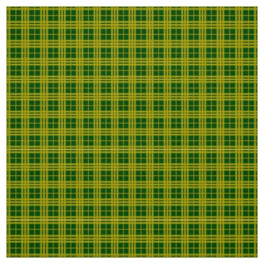 North Dakota State University Bison Tartan Stof (Swatch)