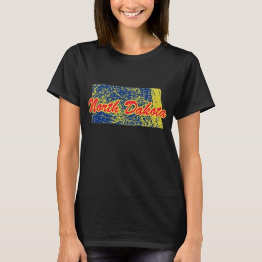 North Dakota T-shirt (Voorkant)