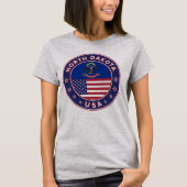 North Dakota T-shirt (Voorkant)