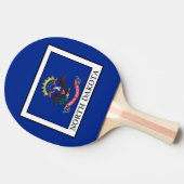 North Dakota Tafeltennisbatje (Zijkant)