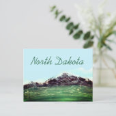 North Dakota Territory Briefkaart (Staand voorkant)