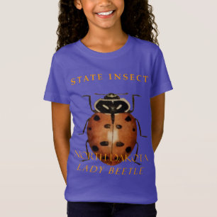 North Dakota Territory Insect De Lievebug T-shirt