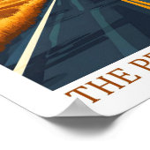 North Dakota the Peace Garden State USA Travel  Poster (Hoek)