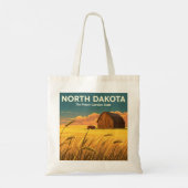 North Dakota Tote Bag (Achterkant)