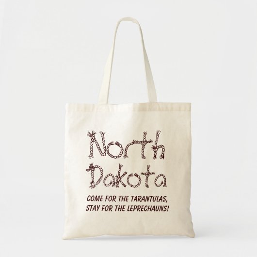 North Dakota Tote Bag (Voorkant)