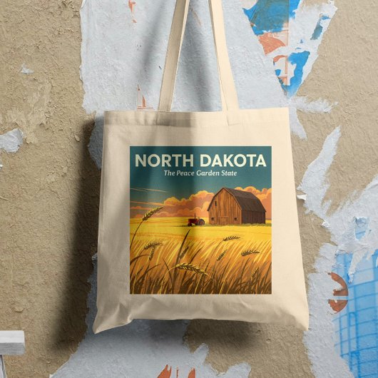 North Dakota Tote Bag