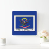 North Dakota Vierkante Klok (Huis)