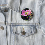 North Dakota Wild Roos Ronde Button 5,7 Cm (In situ)