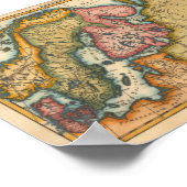 North Europe Bonne, M. 1760 Reproduction Poster (Hoek)
