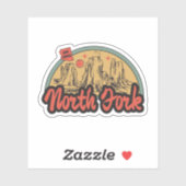 North Fork, Arizona Sticker (Vel)