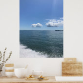 North Fork-geluidsgolven Poster (Keuken)