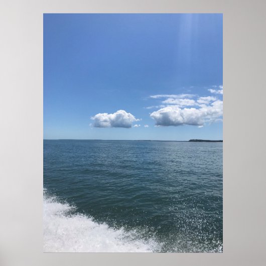 North Fork-geluidsgolven Poster (Voorkant)
