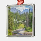 North Fork Shoshone River Premium Square Ornament (Links)