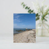 North Fork Sound Custom-Cut Vinyl Sticker Briefkaart (Staand voorkant)