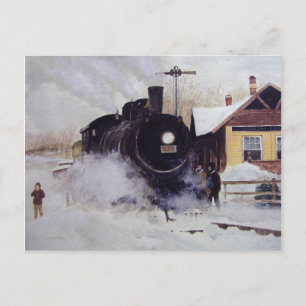 North Freedom Train Depot - briefkaart