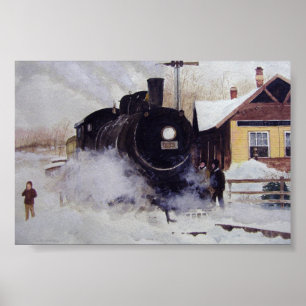 North Freedom Train Depot - poster