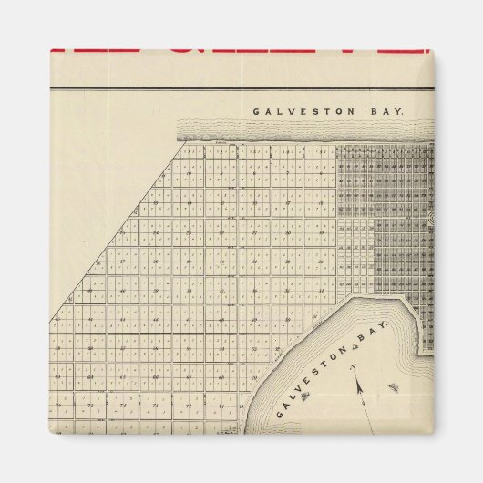 North Galveston Magneet (Voorkant)