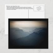 North Grand Canyon Sunrise Haze Briefkaart (Voorkant / Achterkant)