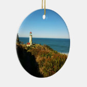 North Head Lighthouse, Cape Disappointment, WA Keramisch Ornament (Rechts)