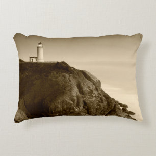 North Head Lighthouse   Fort Canby State Park, WA Decoratief Kussen