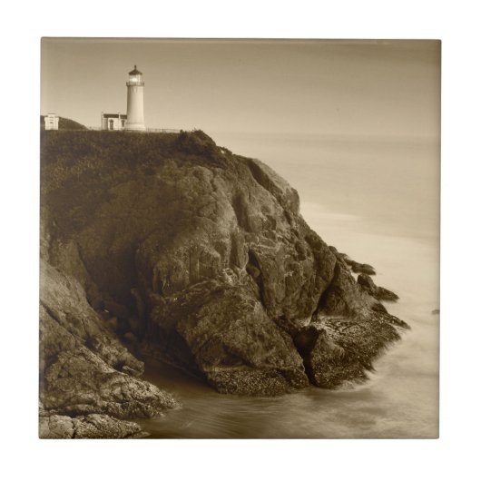 North Head Lighthouse | Fort Canby State Park, WA Tegeltje (Voorkant)