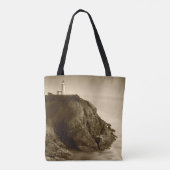 North Head Lighthouse | Fort Canby State Park, WA Tote Bag (Achterkant)