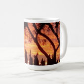 North Hollywood Sunset op een Coffee-Mok Koffiemok (Voorkant rechts)