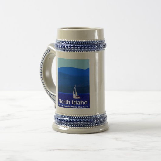 North Idaho Blue Bierpul (Voorkant links)