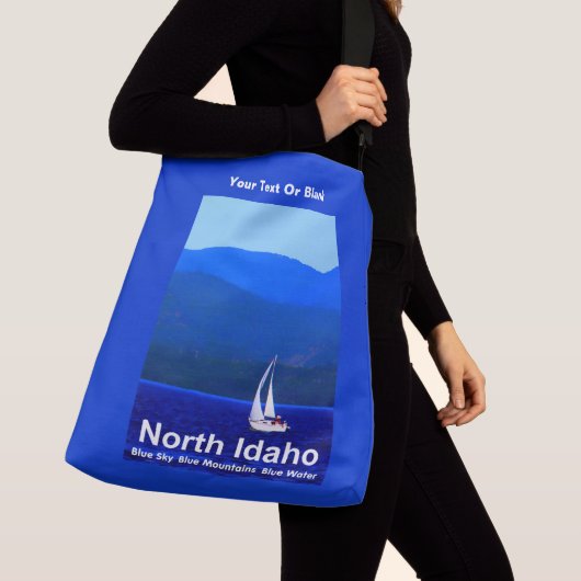 North Idaho Blue Crossbody Tas (Dichtbij)