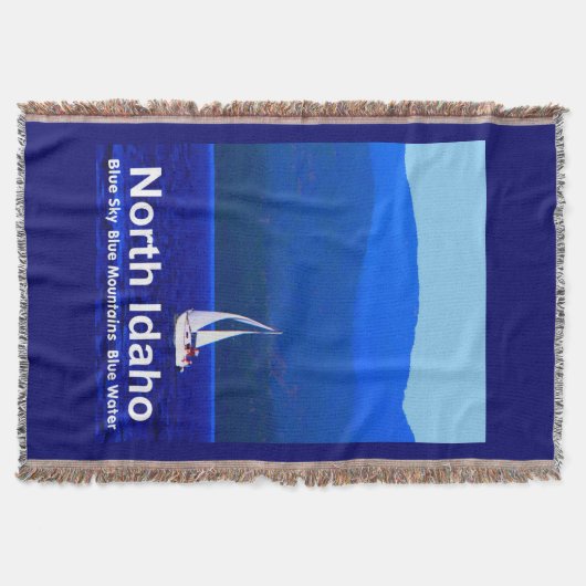 North Idaho Blue Deken (Voorkant)