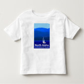 North Idaho Blue Kinder Shirts (Voorkant)