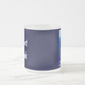 North Idaho Blue Matglas Koffiemok (Center)