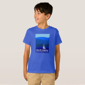 North Idaho Blue T-shirt (Voorkant volledig)