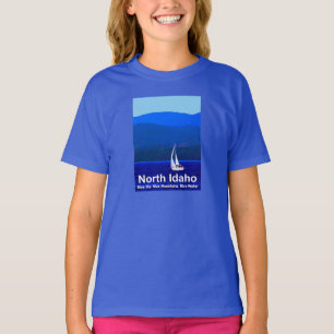 North Idaho Blue T-shirt