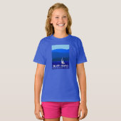 North Idaho Blue T-shirt (Voorkant volledig)