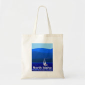 North Idaho Blue Tote Bag (Voorkant)