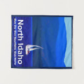 North Idaho Blue Wandkleed (Voorkant (horizontaal))